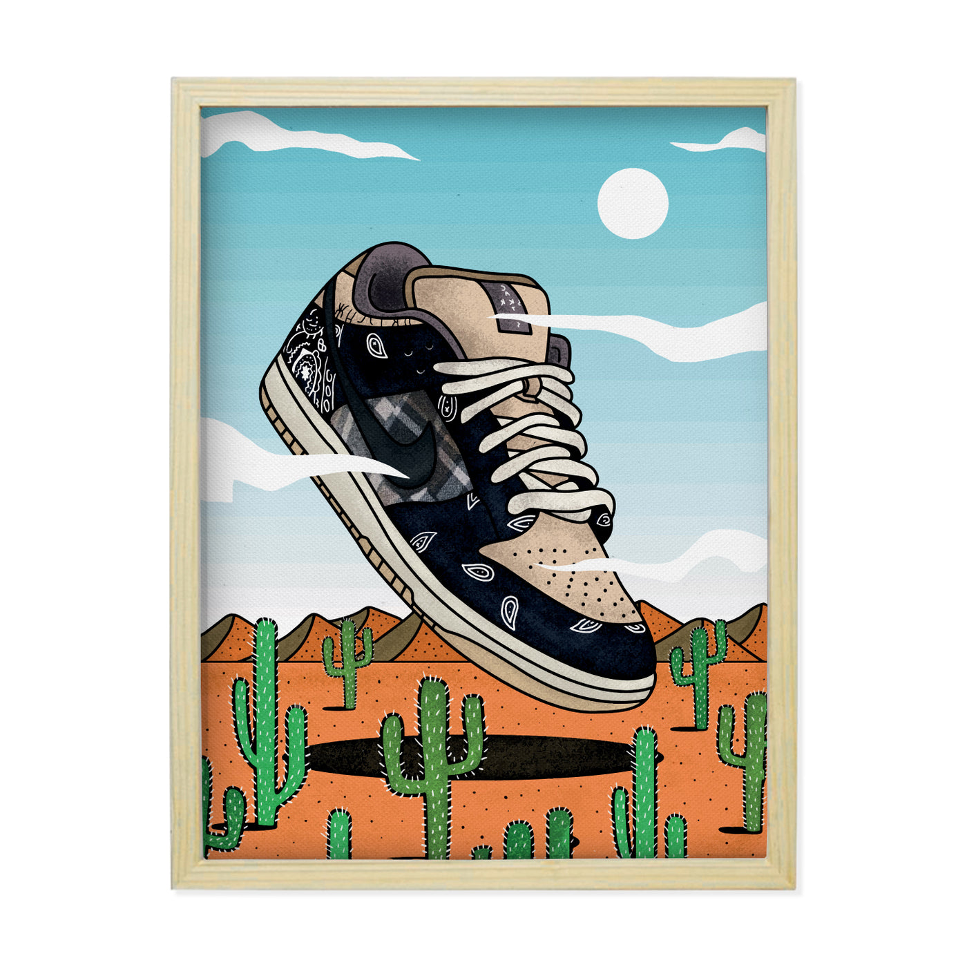 Obraz na płótnie Nike SB Dunk Low Travis Scott