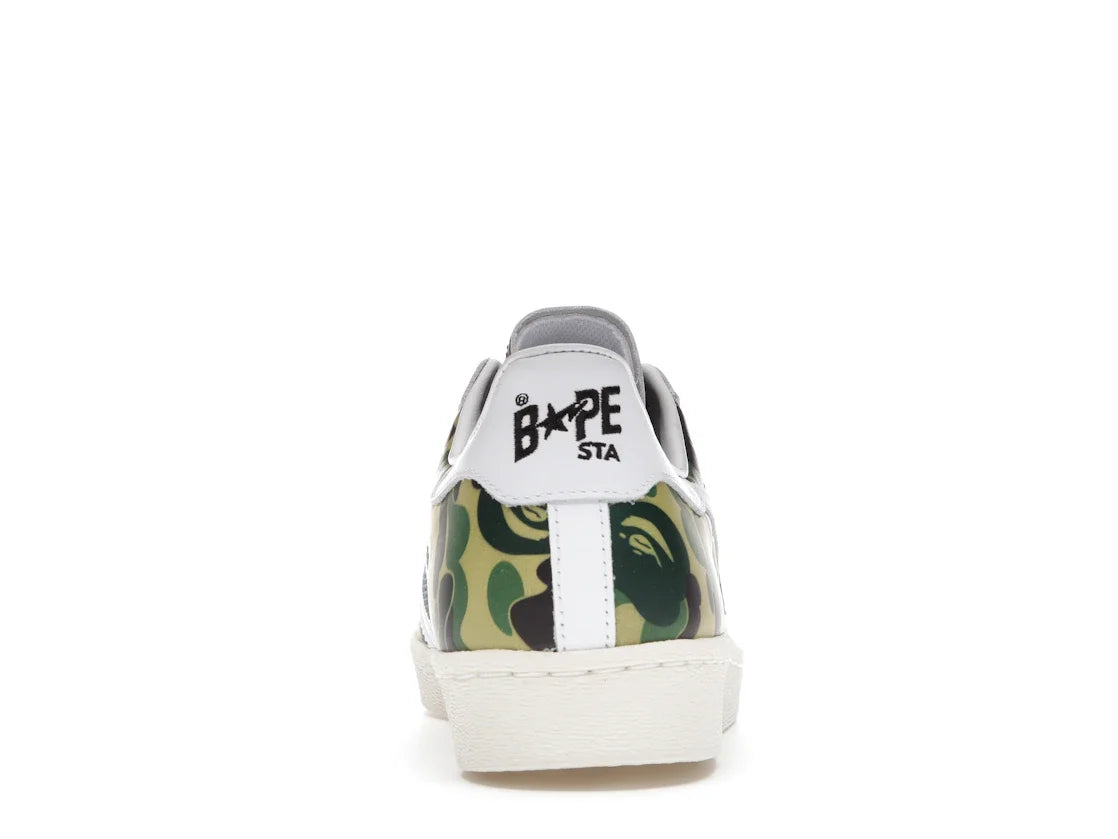 Bape x adidas Superstar ABC Camo Green