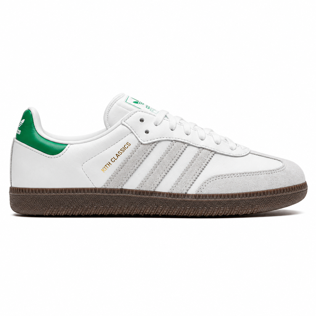 Kith Classics x adidas Samba OG Program White