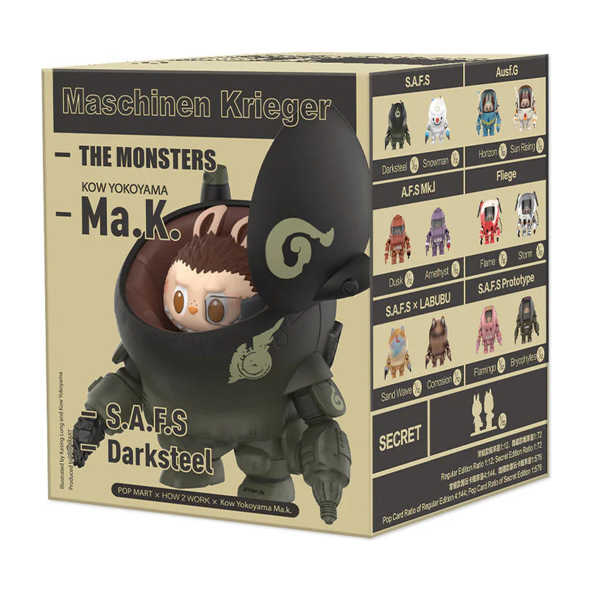 Labubu The Monsters x Kow Yokoyama Ma.K. Series Blind Box