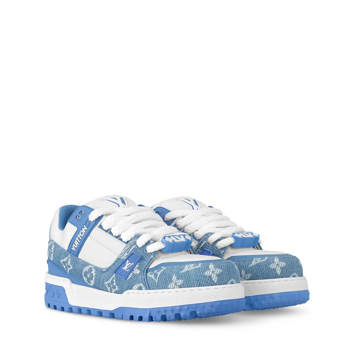 Louis Vuitton LV Trainer Maxi Monogram Blue