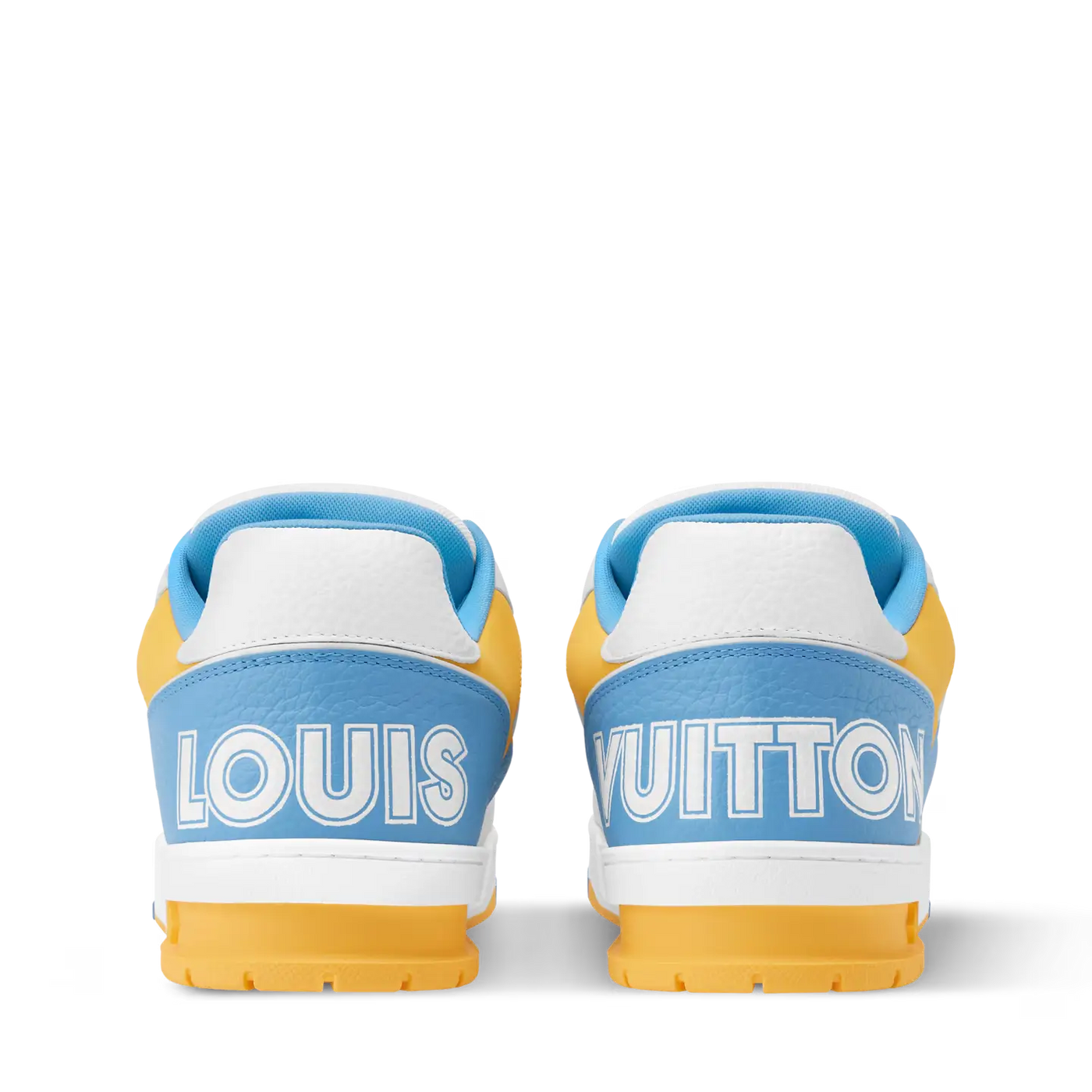 Louis Vuitton LV Trainer Yellow Blue