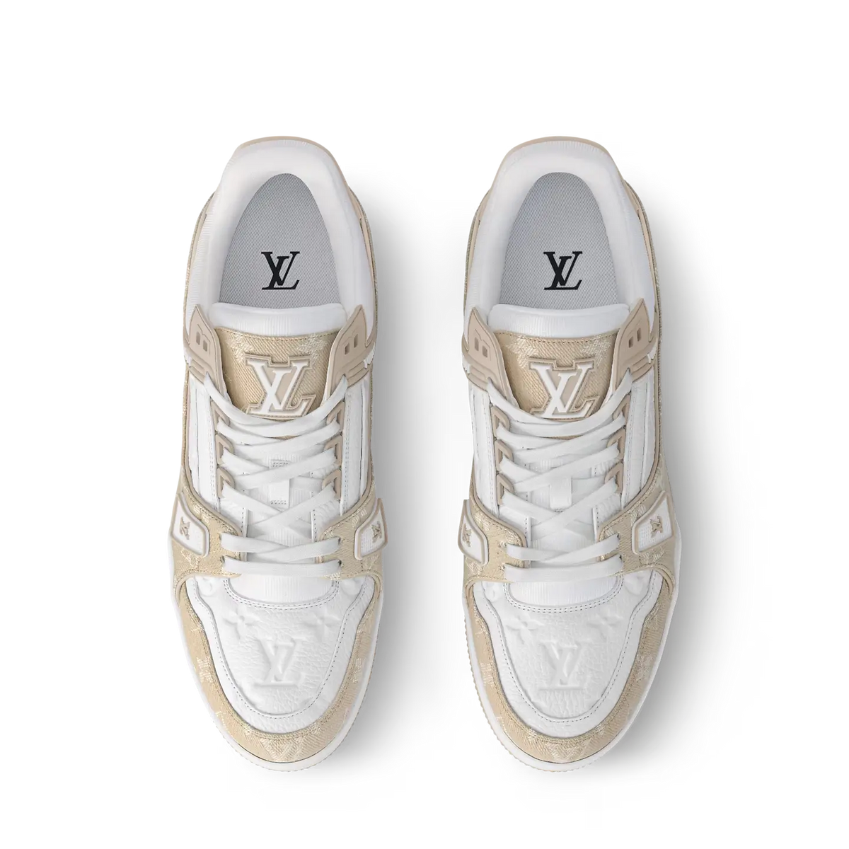 Louis Vuitton LV Trainer Monogram Beige