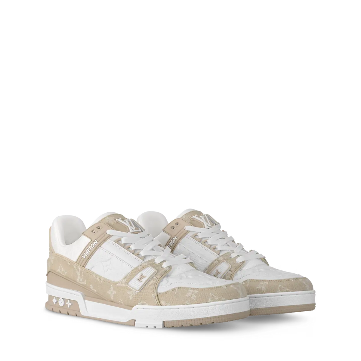 Louis Vuitton LV Trainer Monogram Beige