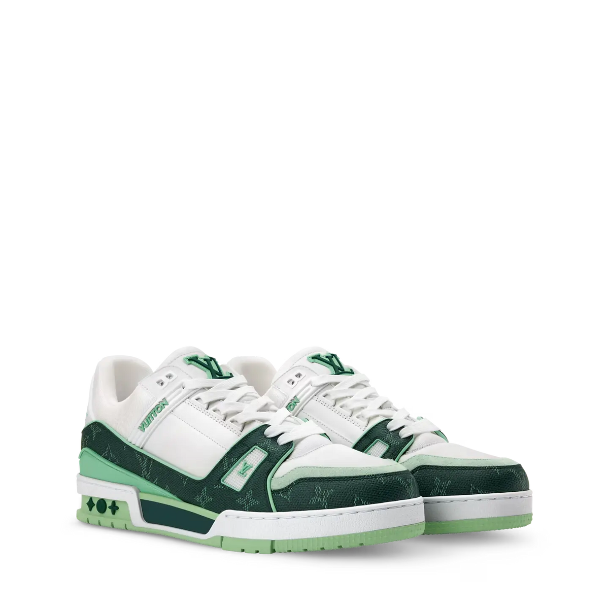 Louis Vuitton LV Trainer Green