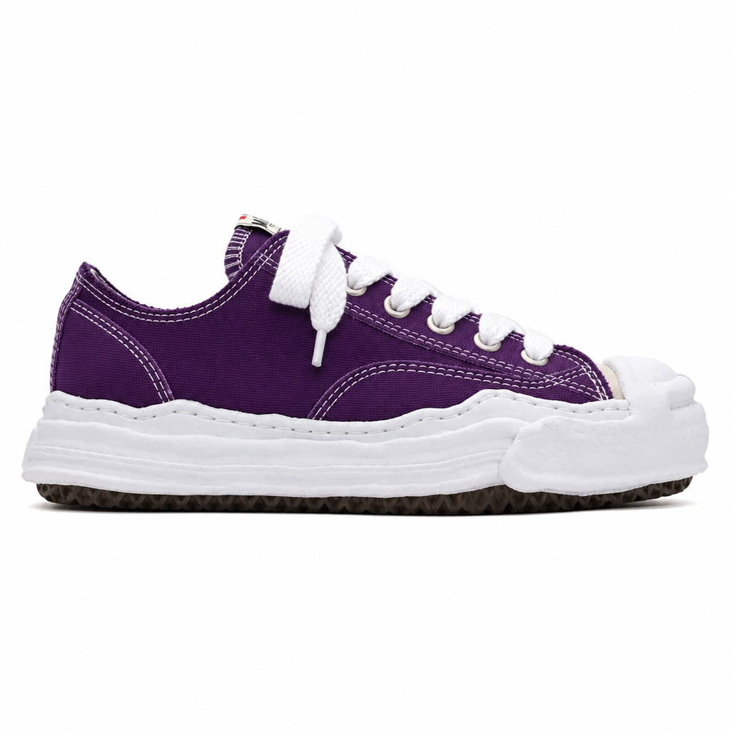 Maison Mihara Yasuhiro Hank OG Sole Canvas Low Purple