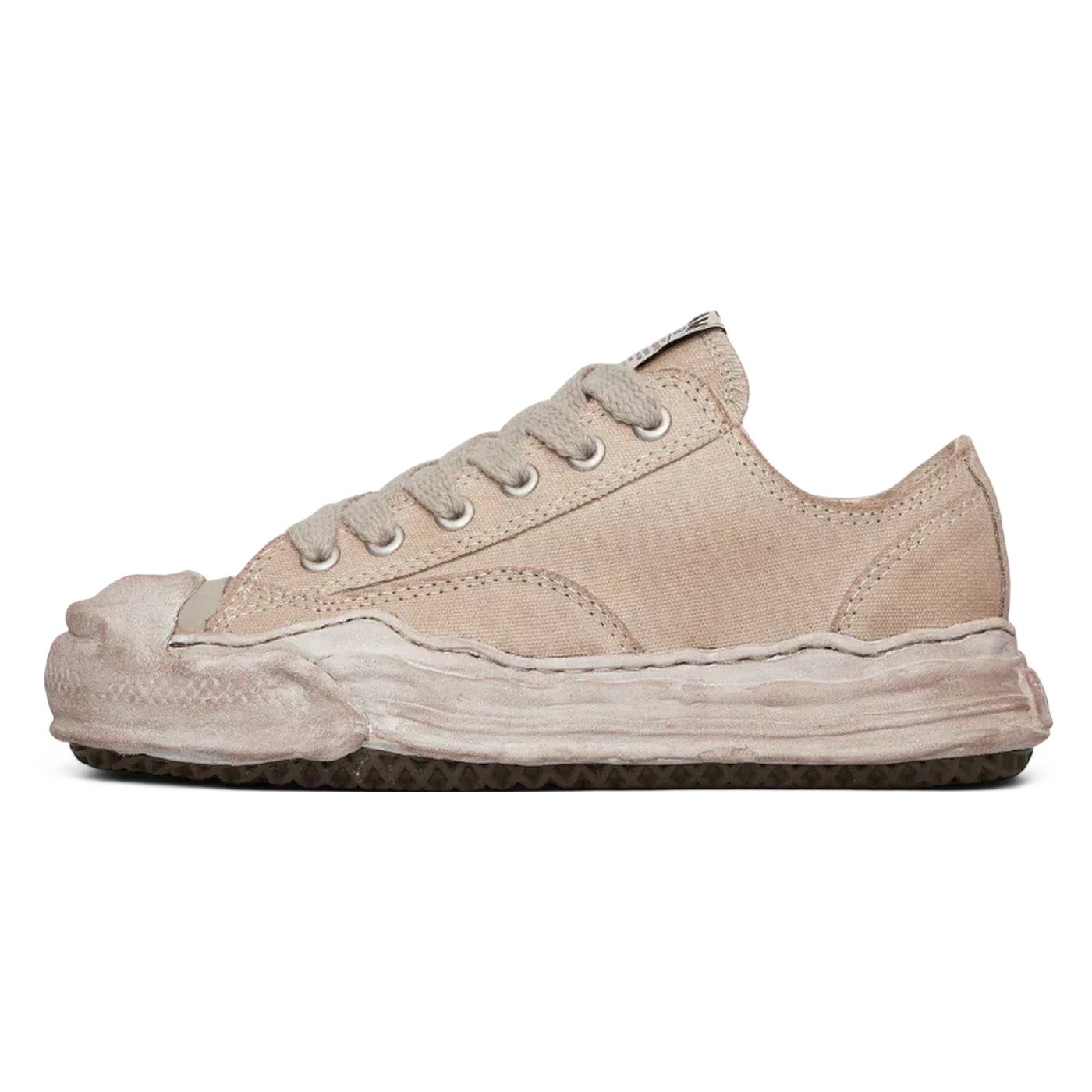 Maison Mihara Yasuhiro Hank OG Sole Over-Dyed Canvas Low Brown