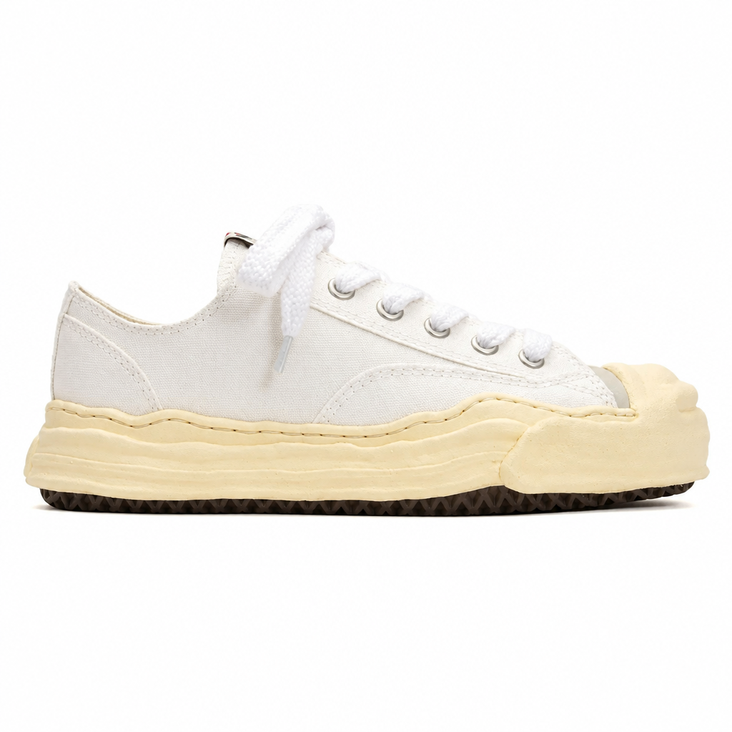 Maison Mihara Yasuhiro Hank VL OG Sole Canvas Low White