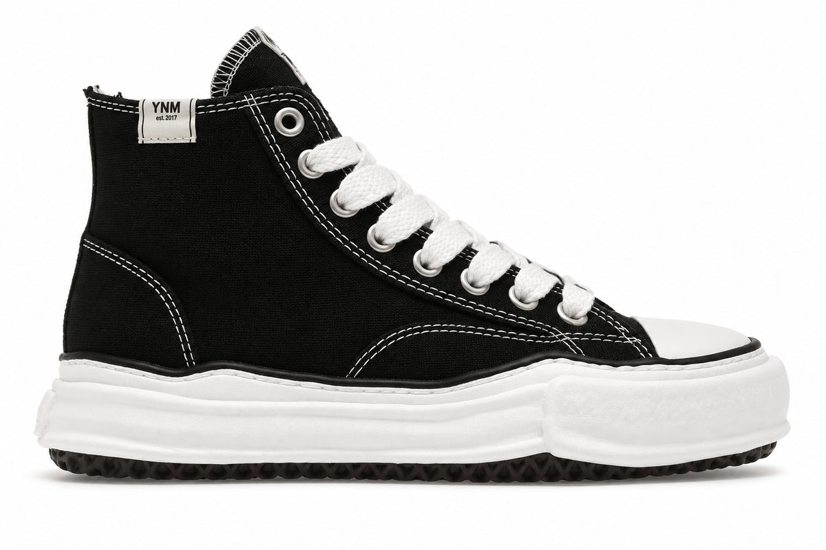 Maison Mihara Yasuhiro Peterson OG Sole Canvas High Black
