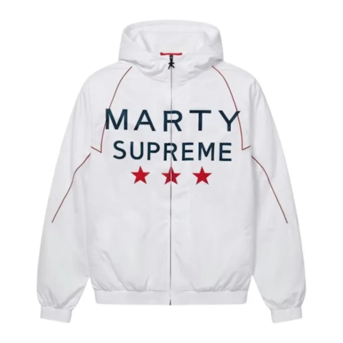 NAHMIAS x Marty Supreme A24 Classic Warm Up England Jacket White