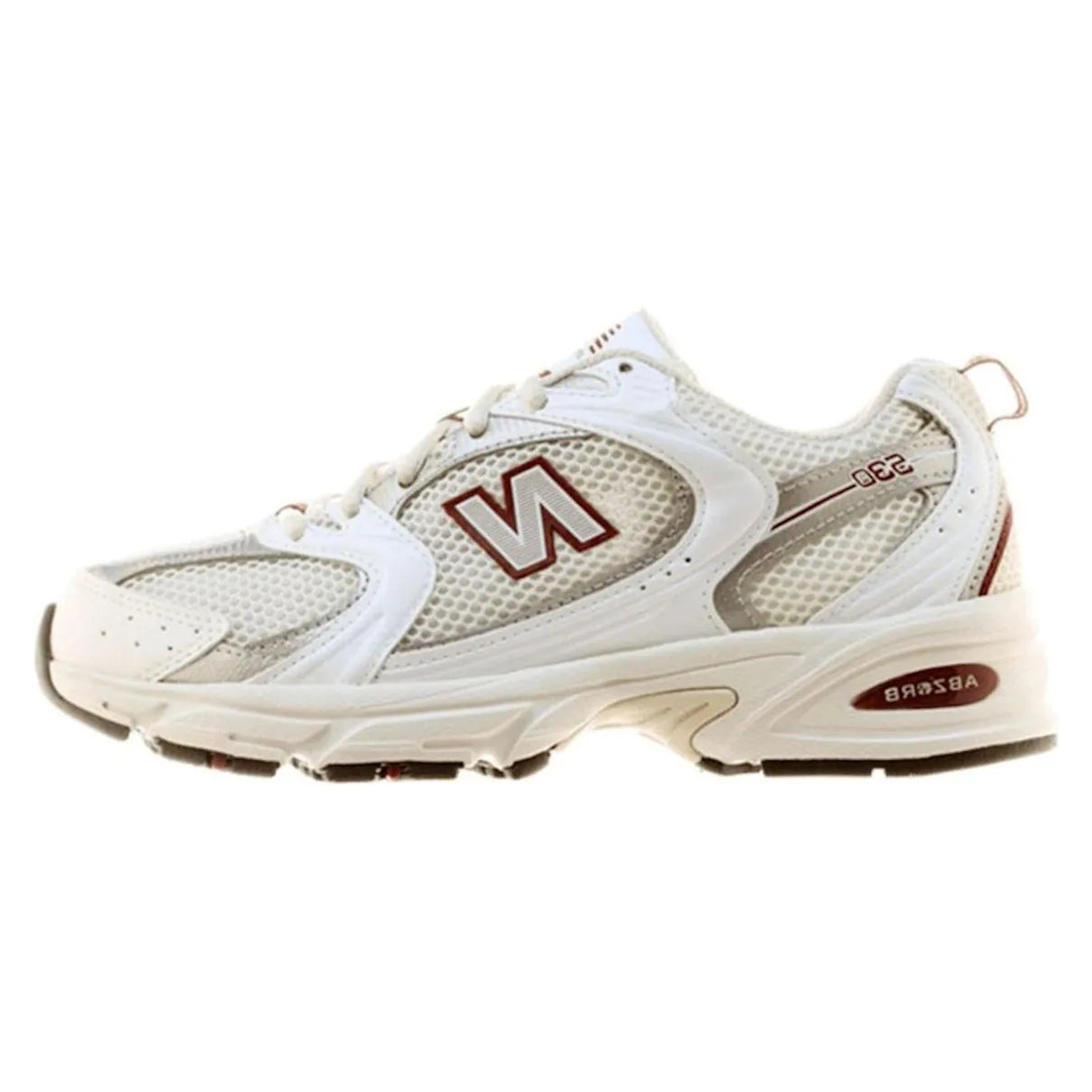New Balance 530 Sea Salt Mercury Red