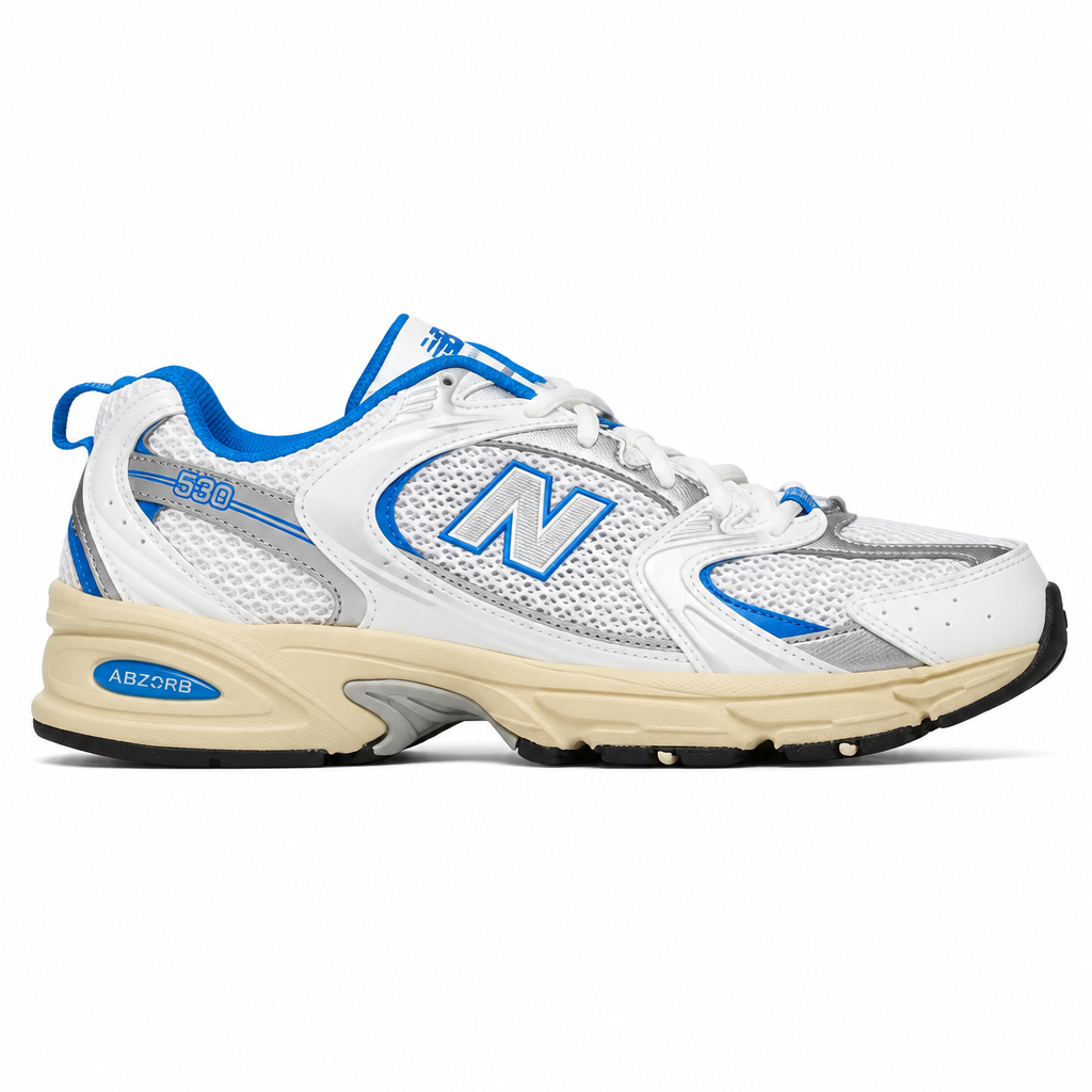 New Balance 530 White Blue Oasis