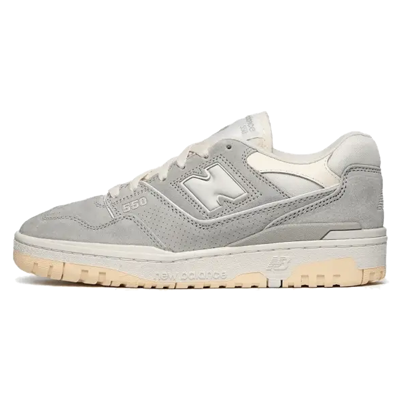 New Balance 550 Grey Suede