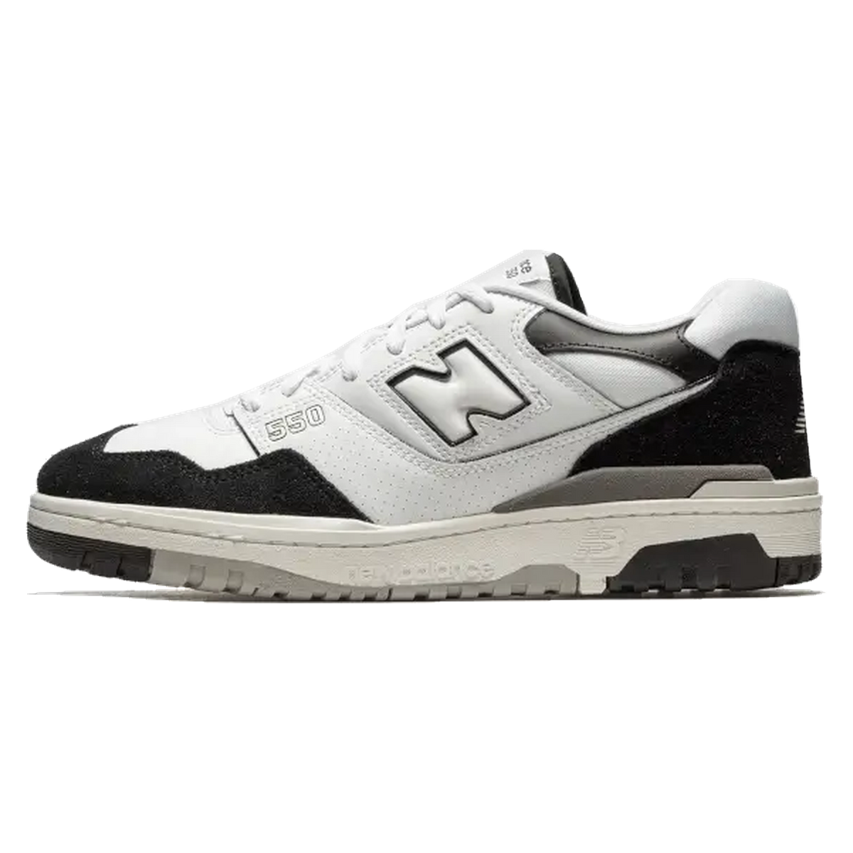 New Balance 550 White Black Rain Cloud