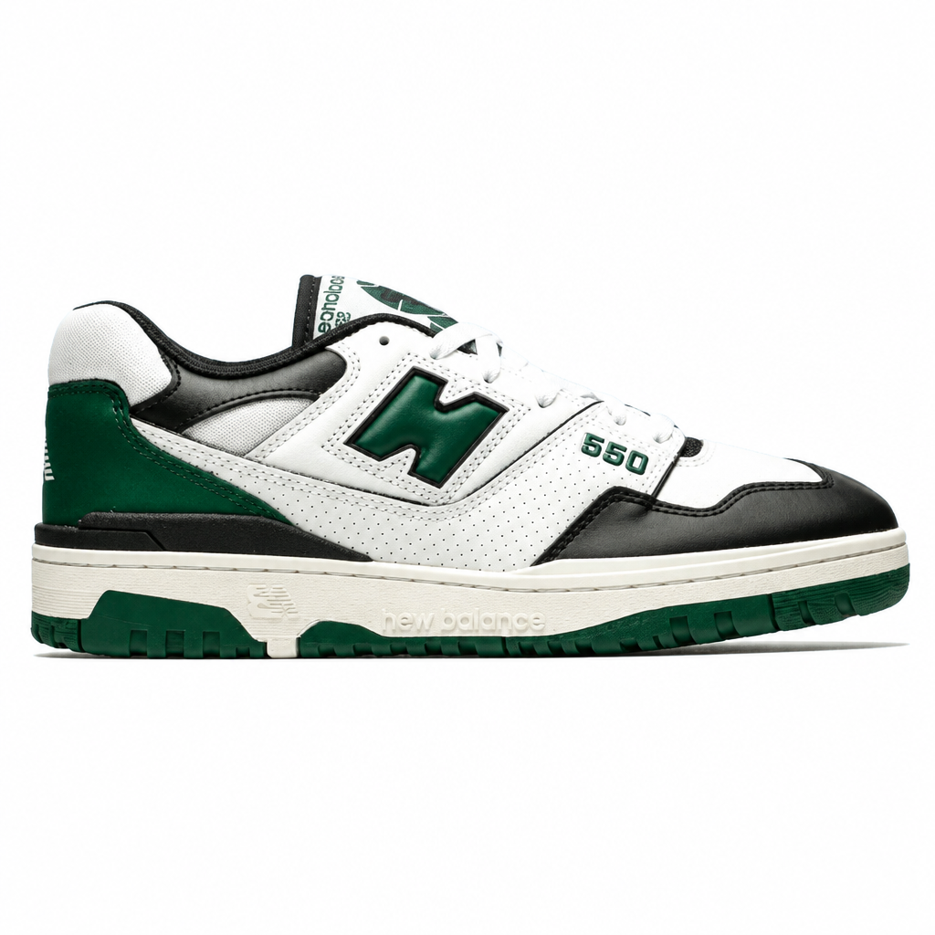 New Balance 550 White Green Black