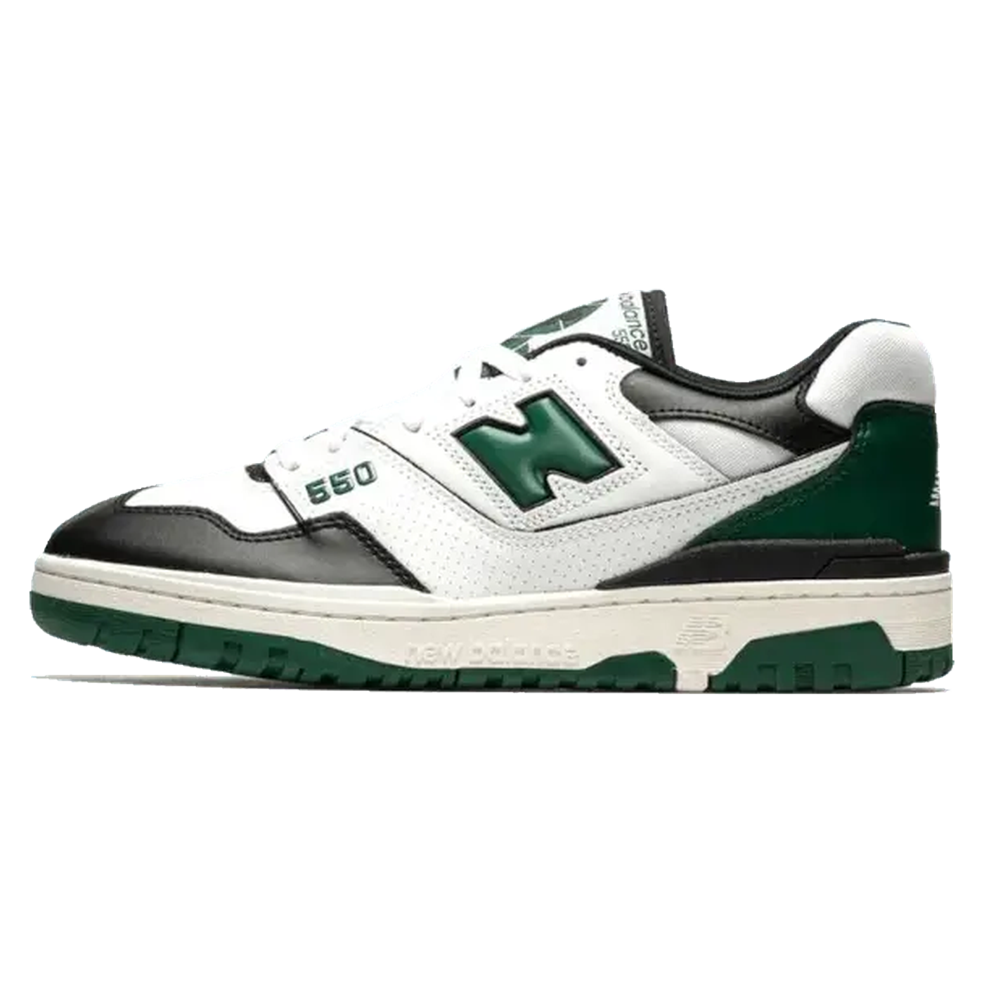 New Balance 550 White Green Black