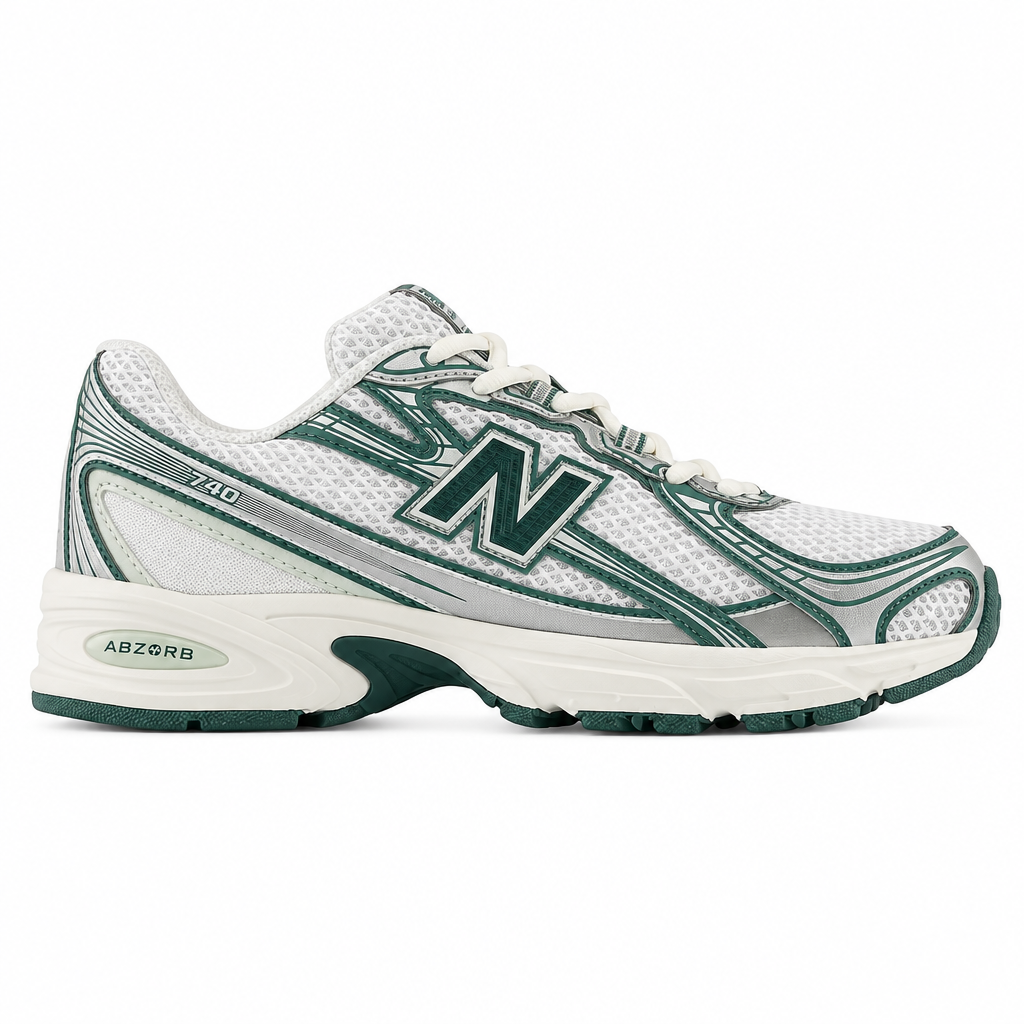 New Balance 740v2 White Marsh Green