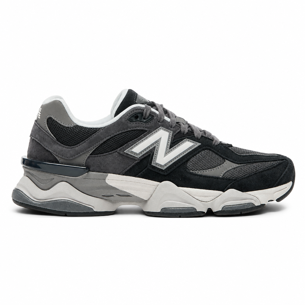 New Balance 9060 Black Phantom Magnet Silver Metallic