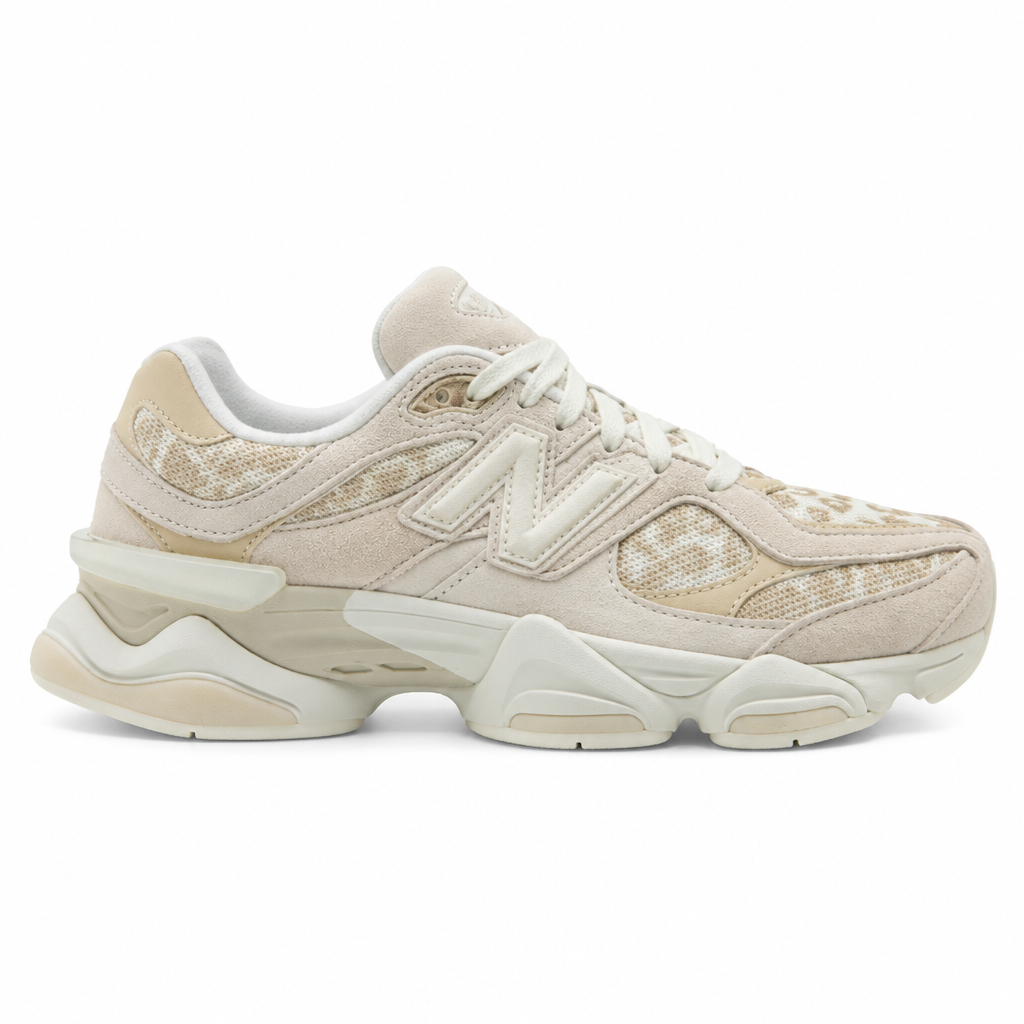 New Balance 9060 Cream Leopard
