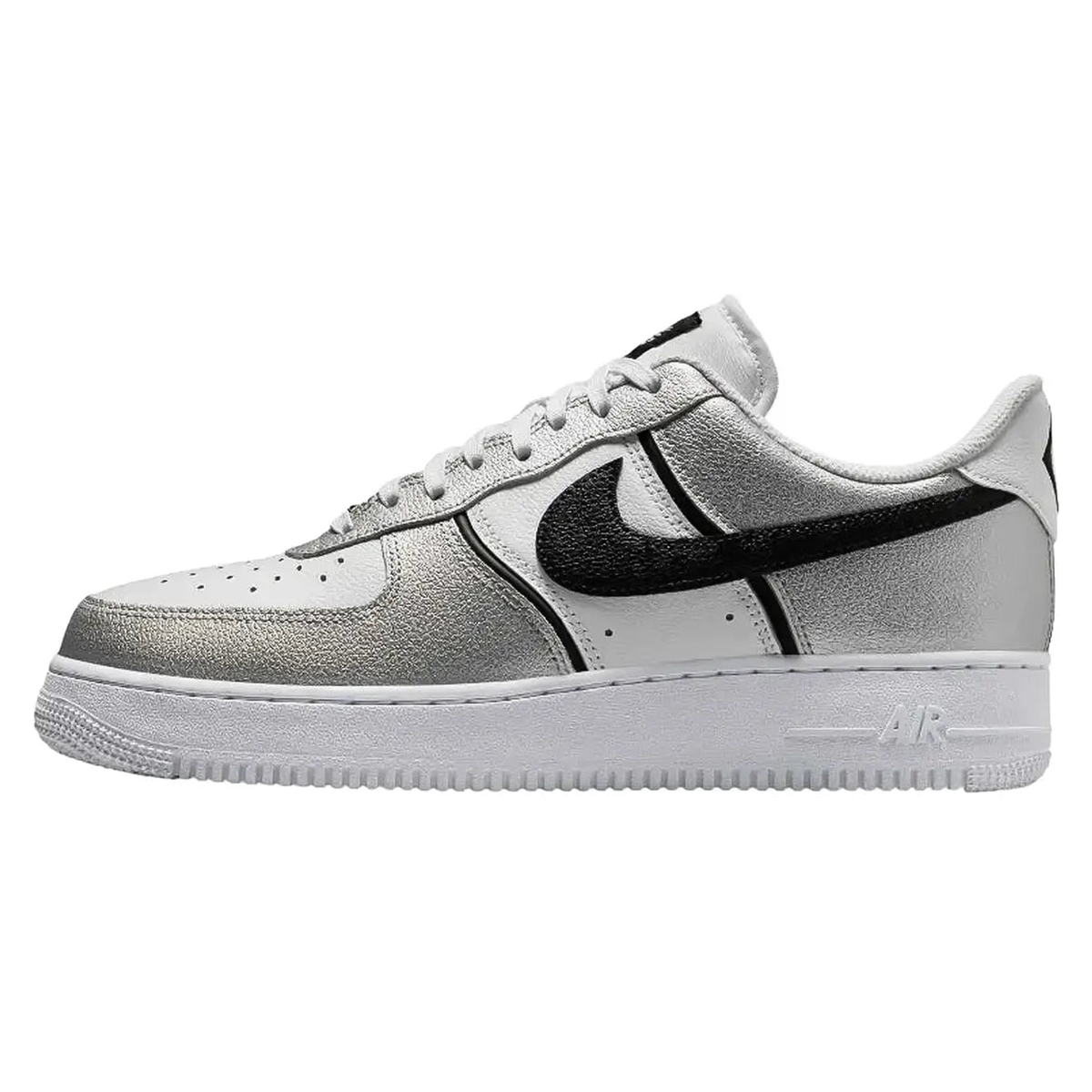 Nike Air Force 1 Low '07 LV8 Metallic Silver White Black