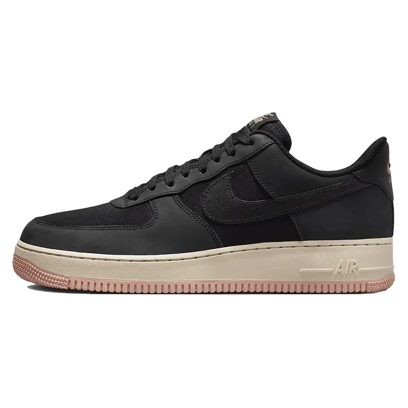 Nike Air Force 1 Low '07 LX Black Red Stardust