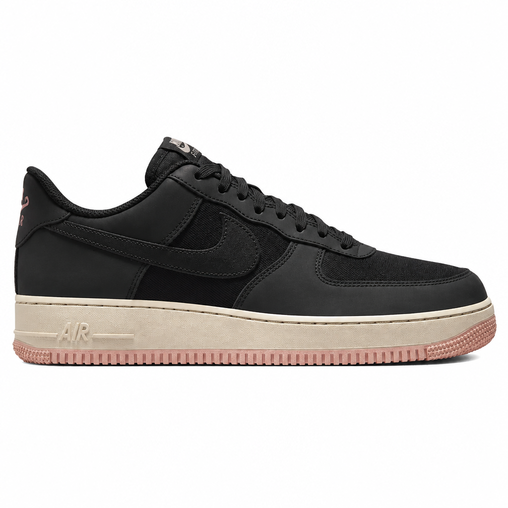 Nike Air Force 1 Low '07 LX Black Red Stardust