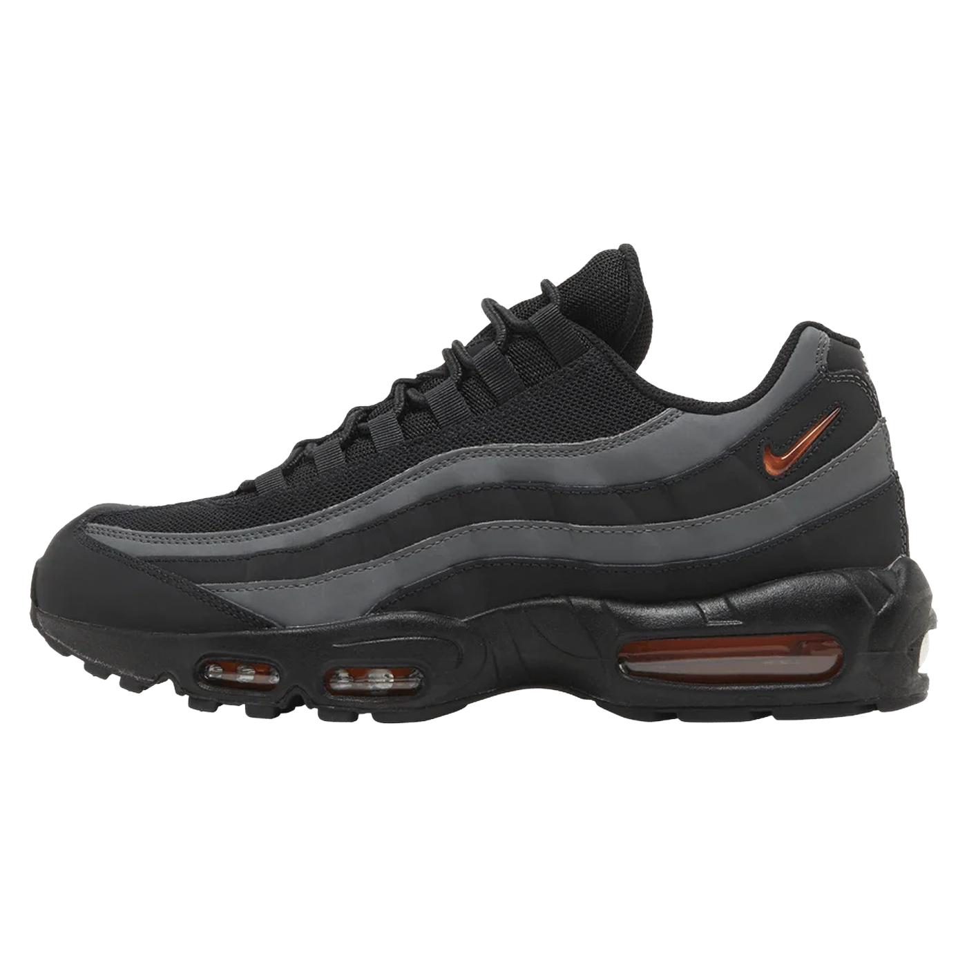 Nike Air Max 95 Black Grey Safety Orange