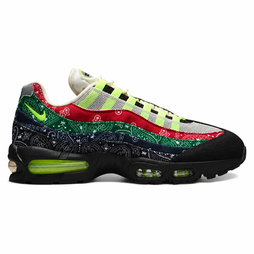 Nike Air Max 95 OG Big Bubble Neon Paisley Bandana