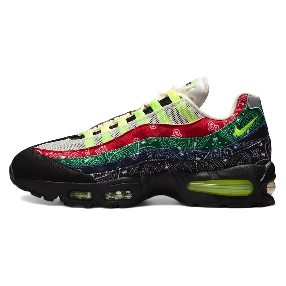 Nike Air Max 95 OG Big Bubble Neon Paisley Bandana