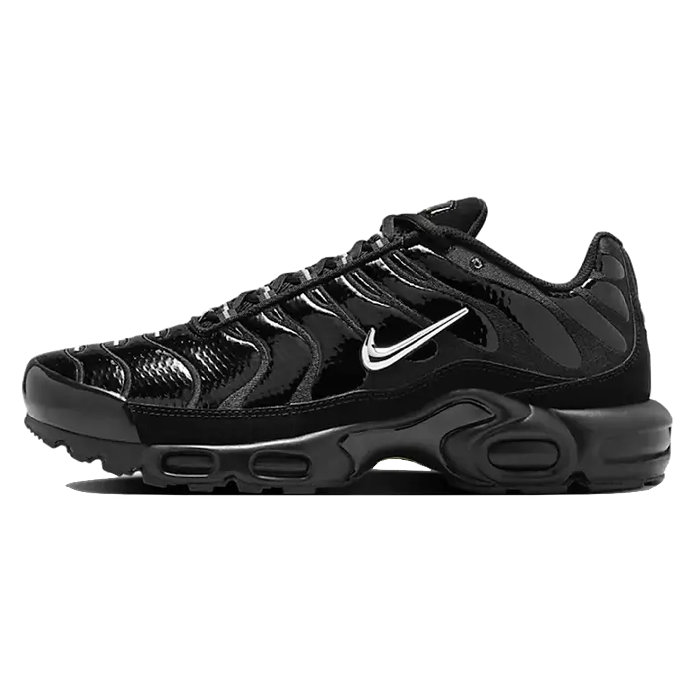 Nike Air Max Plus Black Volt Silver