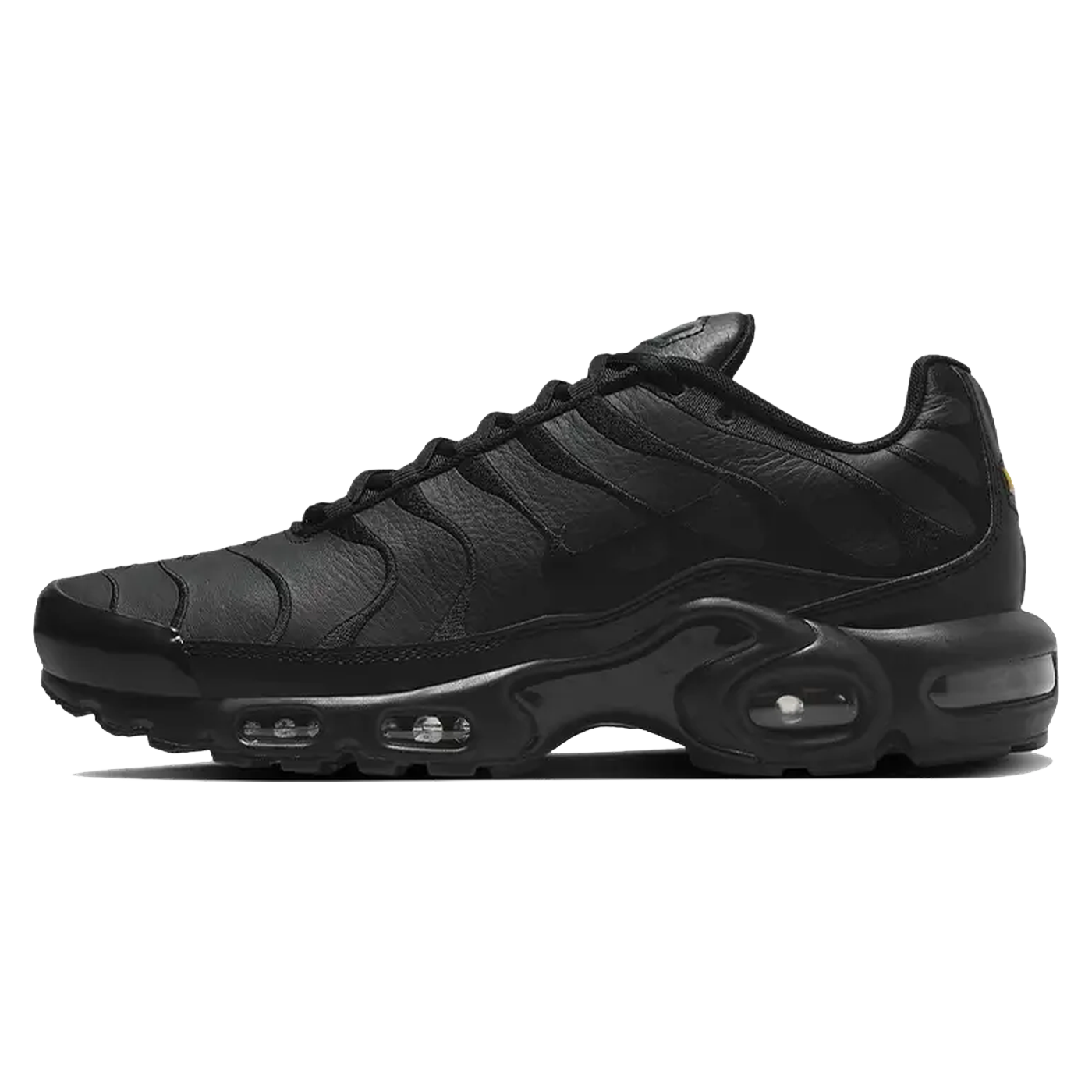 Nike Air Max Plus Triple Black Leather