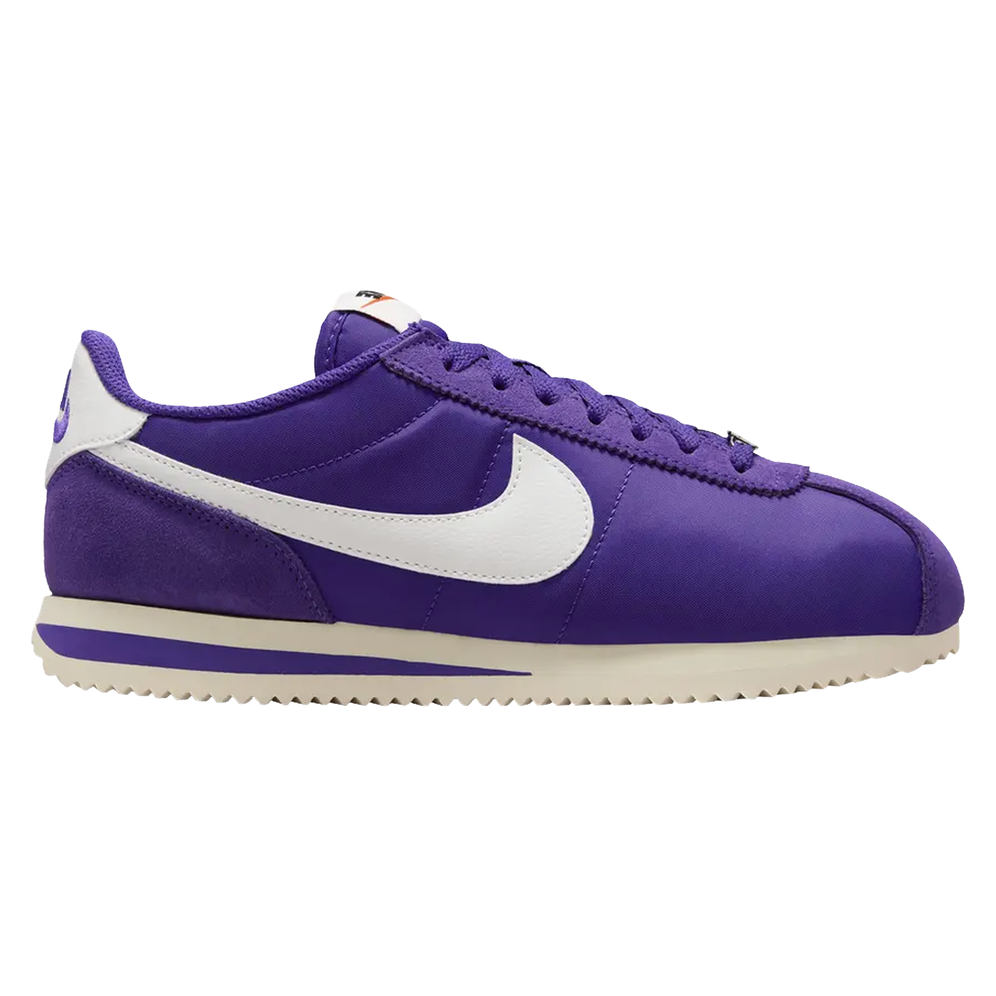 Nike Cortez Textile Field Purple Alabaster Safety Orange Summit White