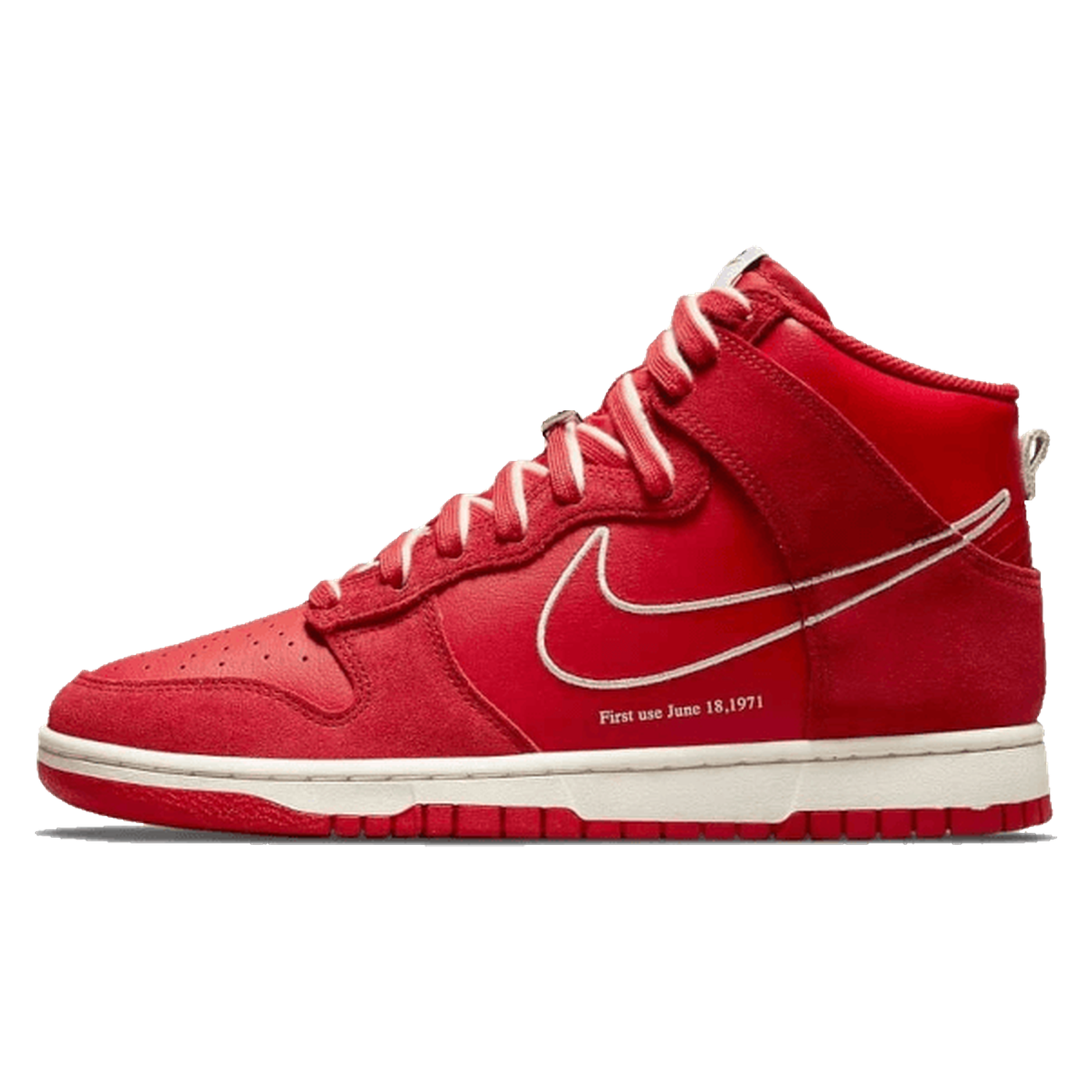 Nike Dunk High First Use University Red