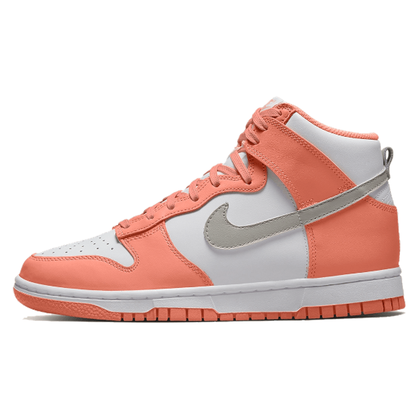 Nike Dunk High Salmon Grey