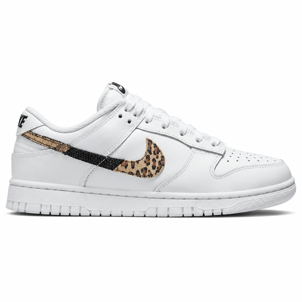 Nike Dunk Low Animal Print White