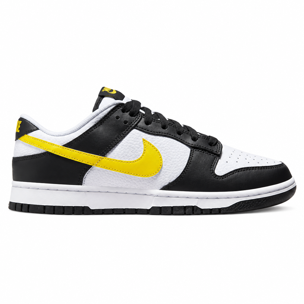 Nike Dunk Low Black Yellow White