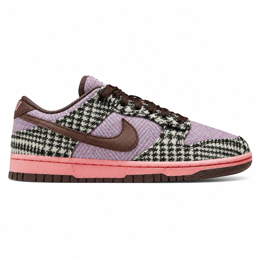 Nike Dunk Low Harris Tweed Purple Pink