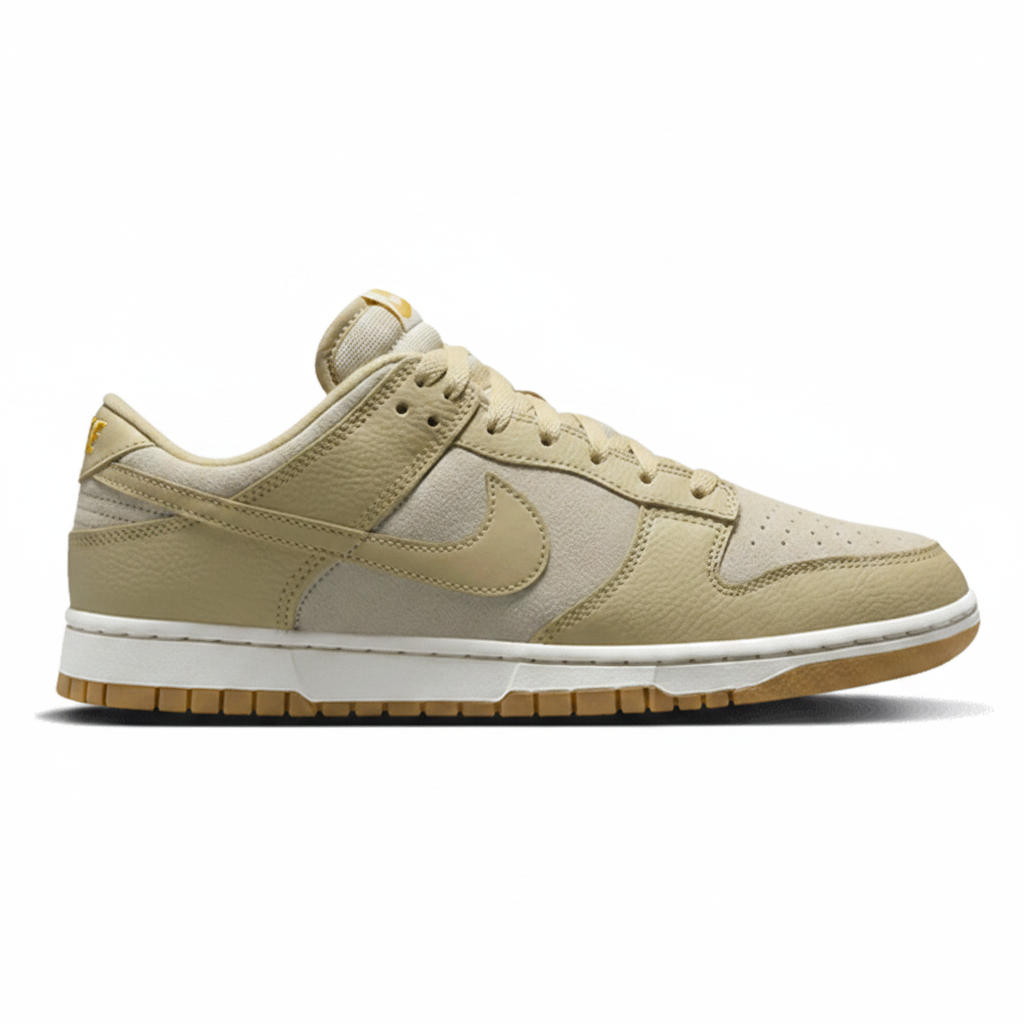 Nike Dunk Low Khaki Suede Gum