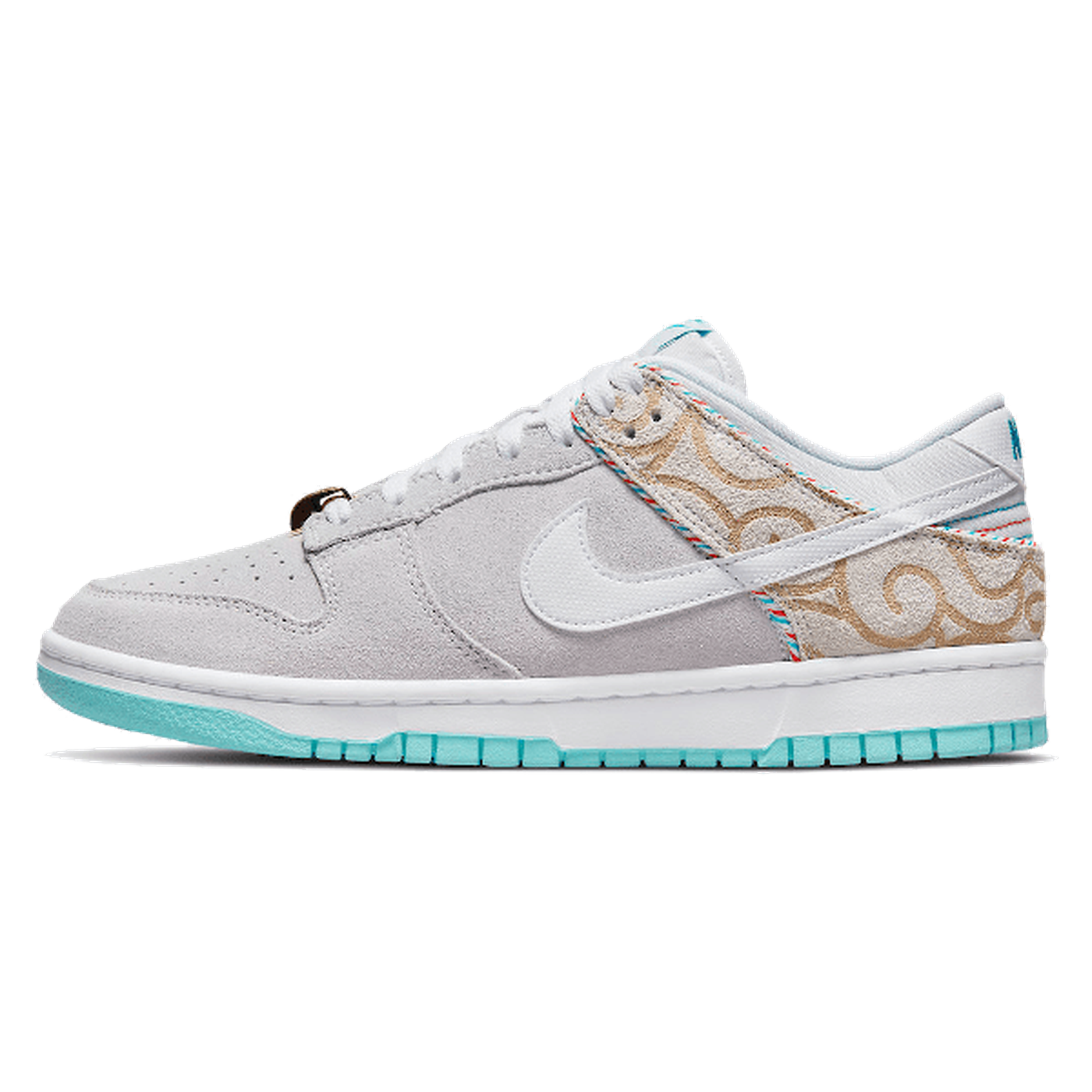 Nike Dunk Low SE Barber Shop Grey