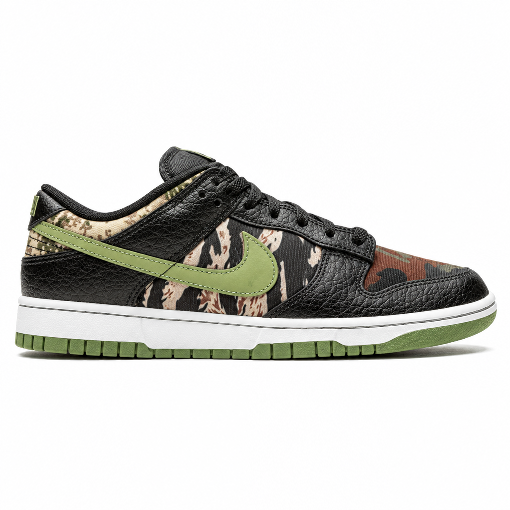 Nike Dunk Low SE Black Multi-Camo (Crazy Camo)