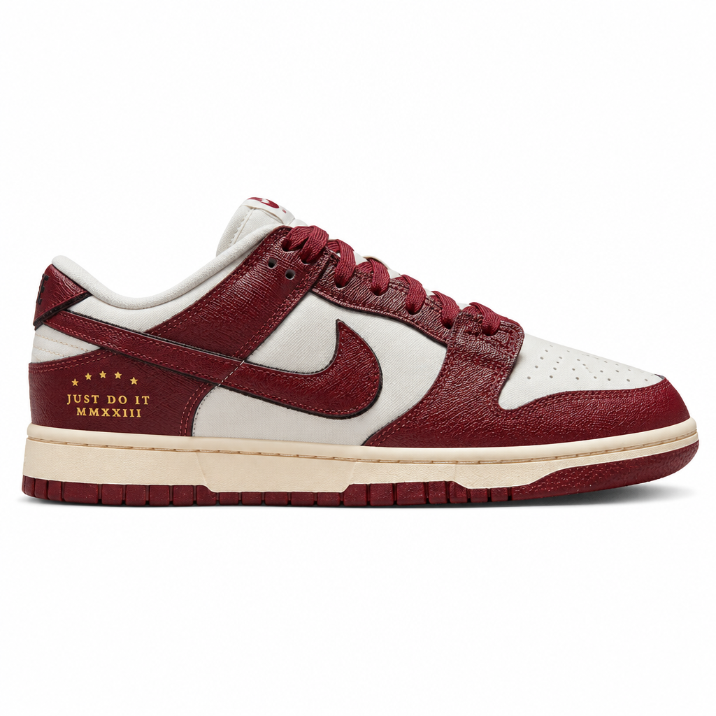Nike Dunk Low SE Sail Team Red