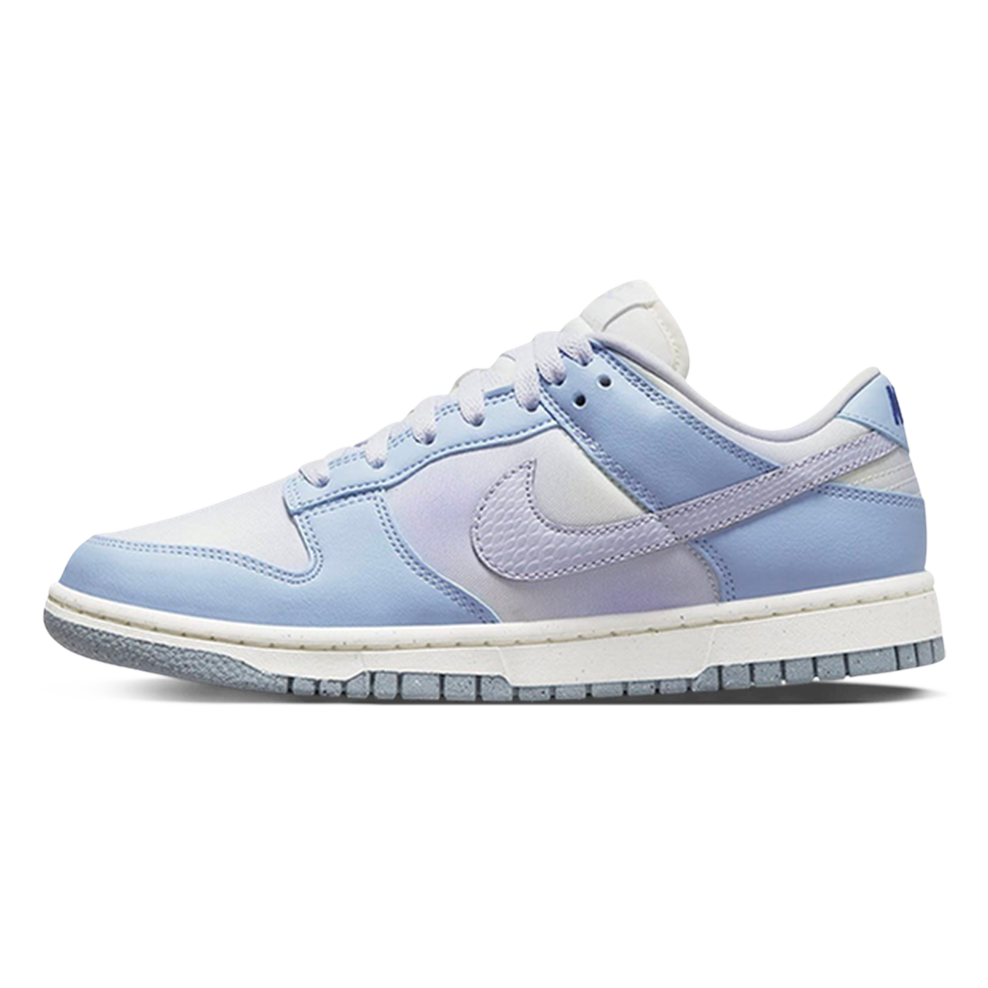 Nike Dunk Low White Blue Airbrush