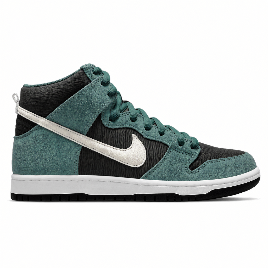 Nike SB Dunk High Green Suede