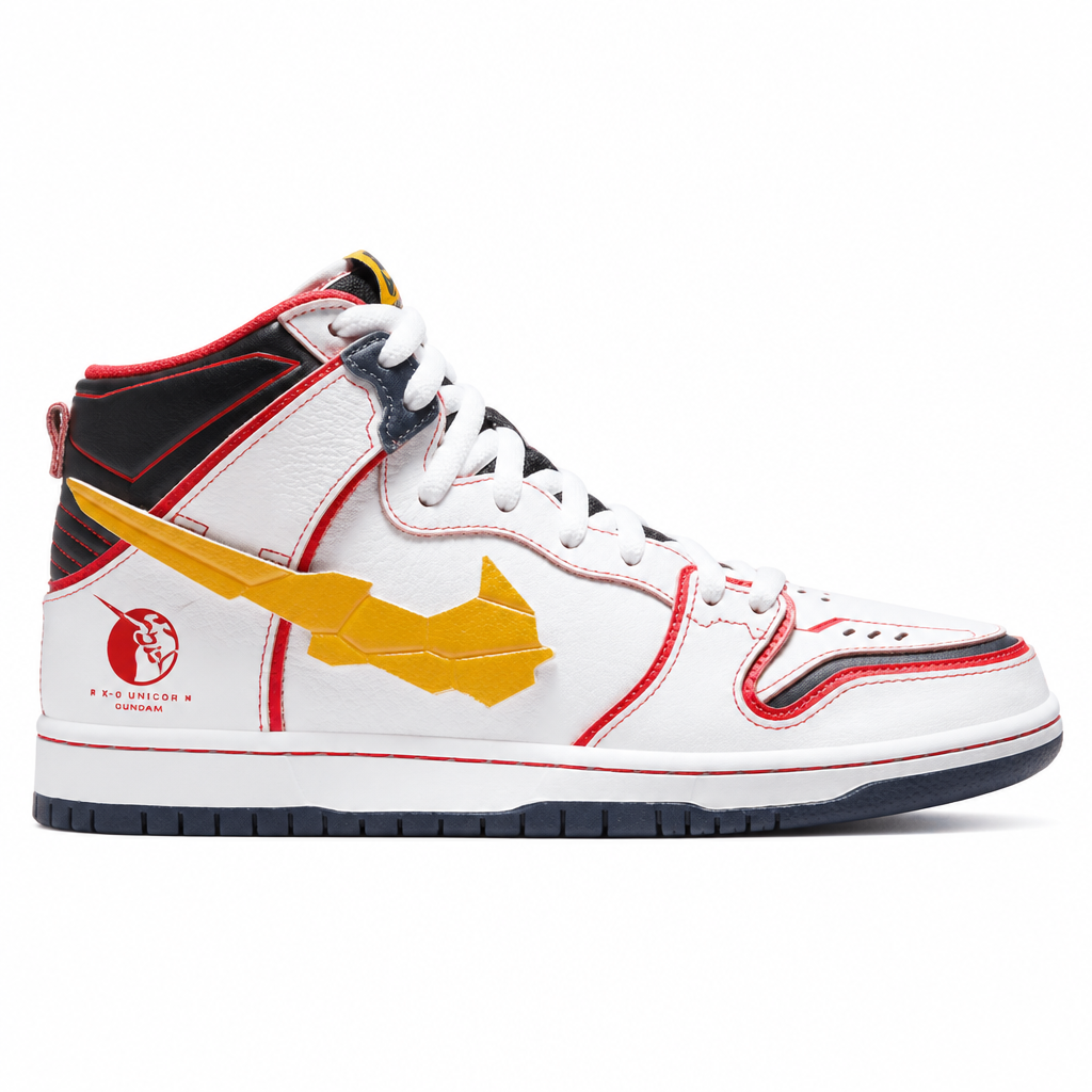 Nike SB Dunk High Gundam RX-0 Unicorn