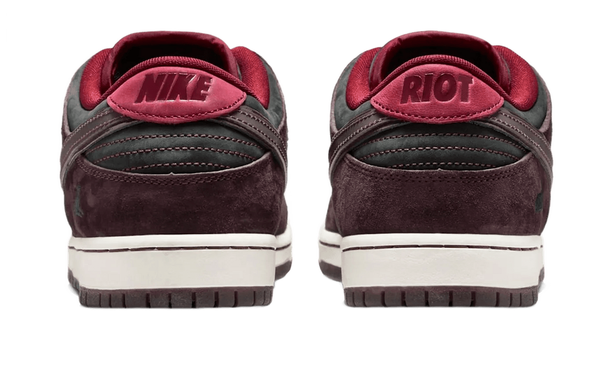 Riot Skateshop x Nike SB Dunk Low "Mahogany"