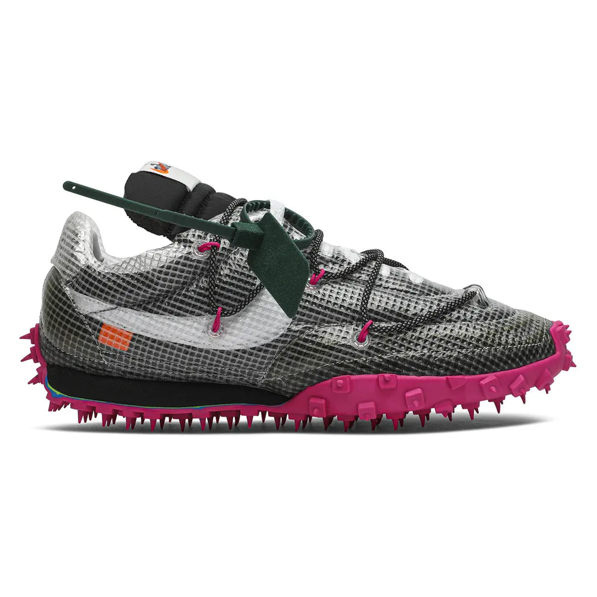 NikeWaffle Racer Off-White Black
