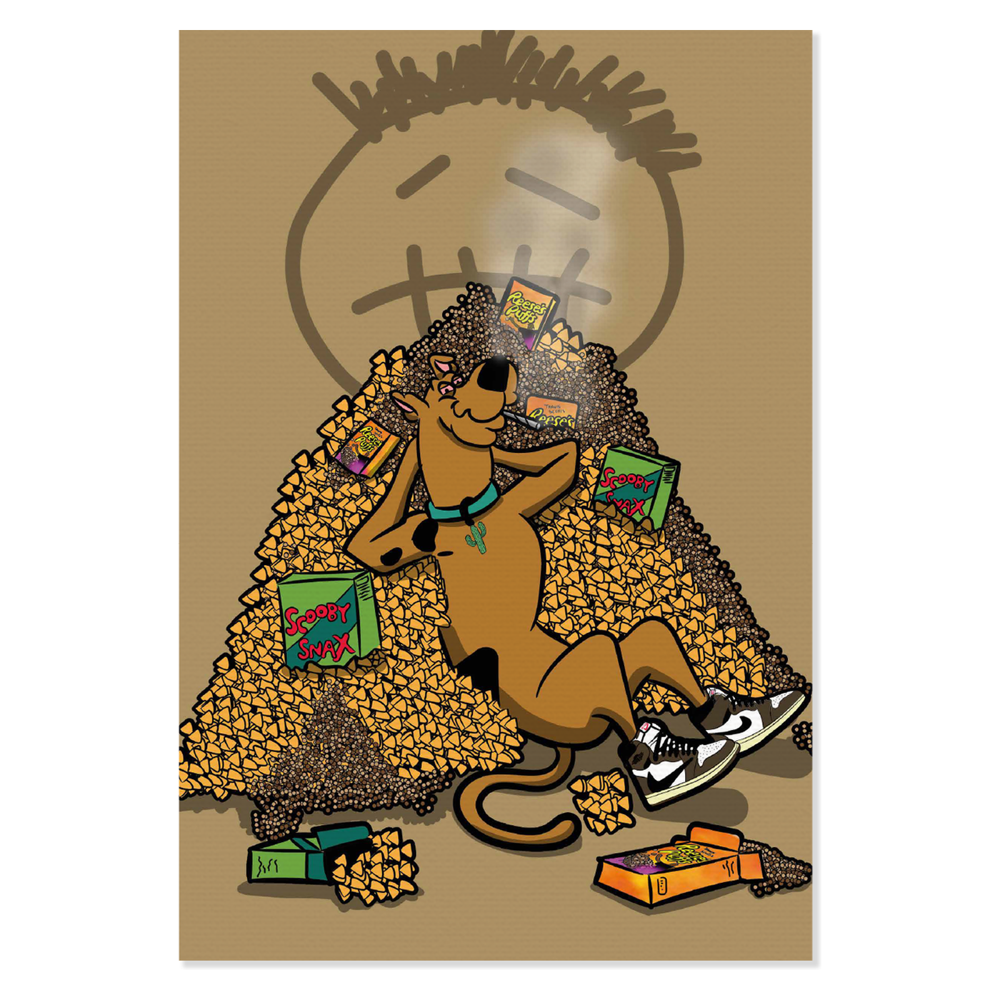 Canvas Print Scooby Doo Streetwear