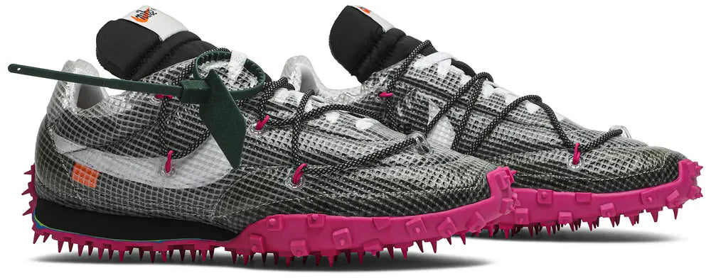 NikeWaffle Racer Off-White Black