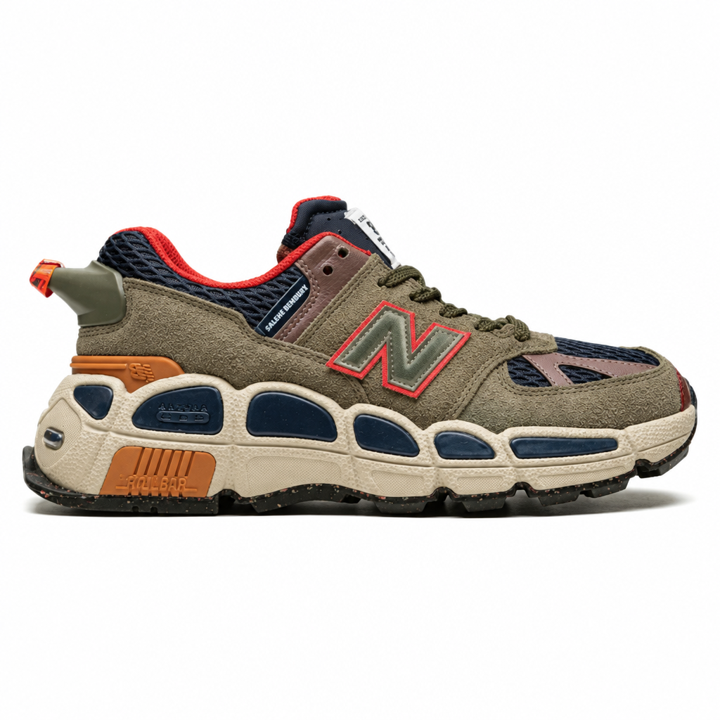 Salehe Bembury x New Balance 574 Yurt Team Forest Green