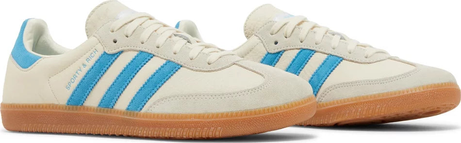 Sporty & Rich x Samba OG Cream Blue